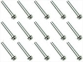 3��20 ���ƥ�쥹�إå����ܥ���ӥ� 15���� 3��20 Stainless steel hex Pan Head Screw (15 pcs.)