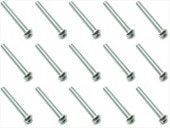 3x22 ���ƥ�쥹�إå����ܥ���ӥ� 15���� 3x22 Stainless steel hex Pan Head Screw (15 pcs.)