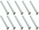 3x25 ���ƥ�쥹�إå����ܥ���ӥ� 10���� 3x25 Stainless steel hex Pan Head Screw (10 pcs.)