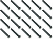 3x20 ��������إå����ܥ���ӥ� 20���� 3x20 Steel hex Pan Head Screw (20 pcs.)