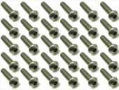 ������إå����ʥ٥ӥ� 30���� 3X12 Titanium hex Pan Head Screw 3X12 (30 pcs.)