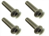 4x20�إå����ܥ���ӥ� 4���� 4x20 Titanium hex Pan Head Screw (4 pcs.)