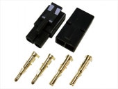7.2Vߥͥ 1ڥ/᥹1 7.2V TAMIYA black connector (each 1 pcs. of 1 pair/male/female)