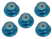 2 ߥե󥸥ʥʥå ߥ֥롼 2 Aluminum flange nylon nut TAMIYA blue