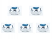 ���������3mm�ʥ�����ʥå� ����С� 5���� Nylon nut of Aluminum thin type 3mm silver 5 pcs.