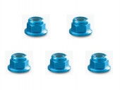 4 ߥե󥸥ʥʥå ߥ֥롼 4 Aluminum flange nylon nut TAMIYA blue