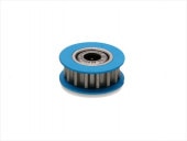 ����ߥ��󥿡���󥦥����ס��꡼15T ���� �֥롼 Aluminum Center 1way pulley 15T (general purpose) blue