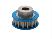 ����ߥ��󥿡��ס��꡼17T ���� �֥롼 Aluminum Center pulley 17T (general purpose) blue