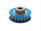 ����ߥ��󥿡��ס��꡼21T ���� �֥롼 Aluminum Center pulley 21T (general purpose) blue
