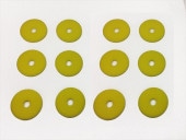 �ܥǥ��ݸ�ѥå� 12������ �������� Body protection pad 12pcs. yellow