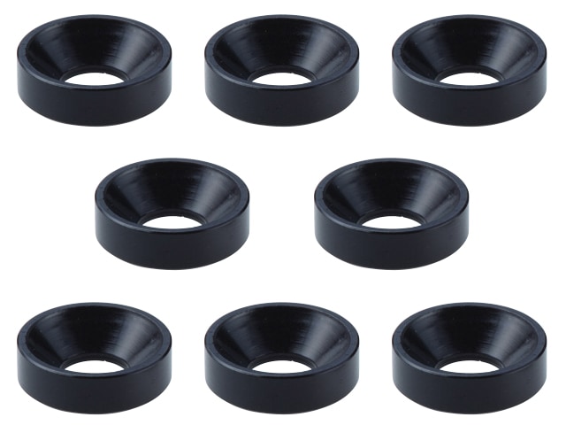�����M3����å��㡼 �֥�å� Aluminum M3 plate washer black