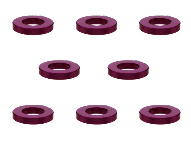 �����M3��å��㡼1.0t �ѡ��ץ� Aluminum M3 washer 1.0t (purple)