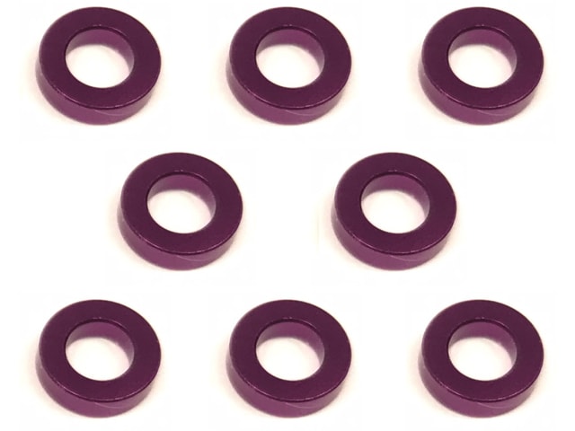 �����M3��å��㡼1.5t �ѡ��ץ� Aluminum M3 washer 1.5t (purple)