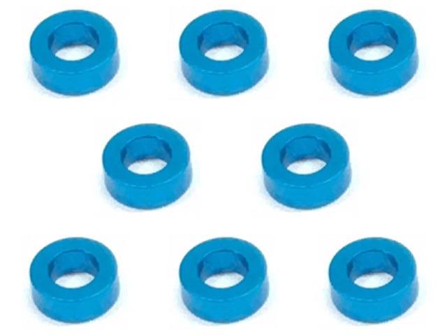 M3å㡼2.0t ߥ֥롼 Aluminum M3 washer 2.0t (TAMIYA Blue)