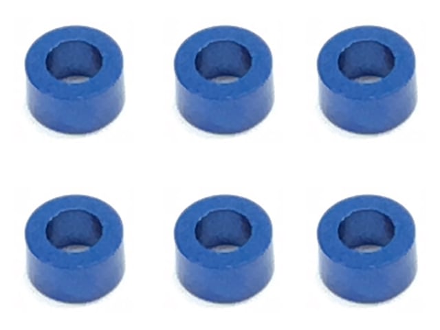 �����M3��å��㡼3.0t �襳��֥롼6���� Aluminum M3 washer 3.0t YOKOMO Blue