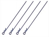 ܥǥեåԥL95mm 4 ǻ֥롼 Body Hook Pin Long L95 mm 4 pcs. Dark Blue