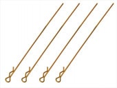 ܥǥեåԥL95mm 4  Body Hook Pin Long L95 mm 4 pcs. gold