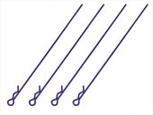 ܥǥեåԥL95mm 4 ѡץ Body Hook Pin Long L95 mm 4 pcs. purple