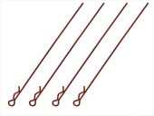 ܥǥեåԥL95mm 4 å Body Hook Pin Long L95 mm 4 pcs. red