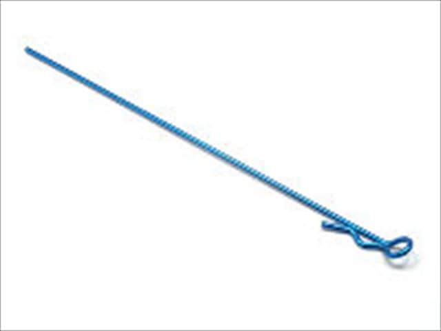 �ܥǥ��եå��ԥ����L95mm 4������ ���ߥ�֥롼 Body Hook Pin Long L95 mm 4 pcs. TAMIYA Blue