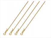 ܥǥեåԥL110mm Ƭ 4  Body Hook Pin Long L110 mm (small head) 4 pcs. gold