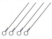 ܥǥեåԥL110mm Ƭ 4 ǻ֥롼 Body Hook Pin Long L110 mm (head large) 4 pcs. Dark Blue