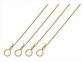 ܥǥեåԥL110mm Ƭ 4  Body Hook Pin Long L110 mm (head large) 4 pcs. gold