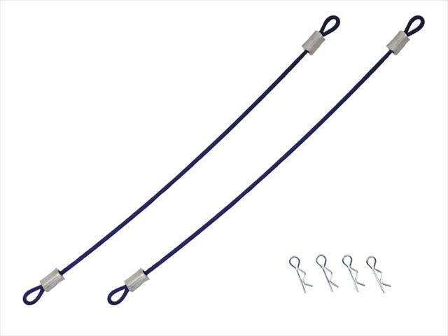 磻䡼եܥǥԥ 磻䡼Ĺ100ߥ ǻ֥롼 Body pin with wire (wire length 100 mm) Dark Blue