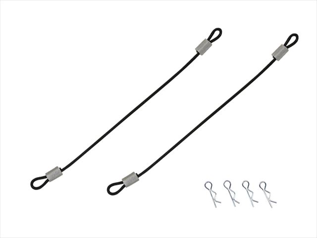 磻䡼եܥǥԥ 磻䡼Ĺ80ߥ ֥å Body pin with wire (wire length 80 mm) black