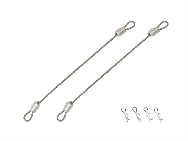 磻䡼եܥǥԥ 磻䡼Ĺ80ߥ С Body pin with wire (wire length 80 mm) silver