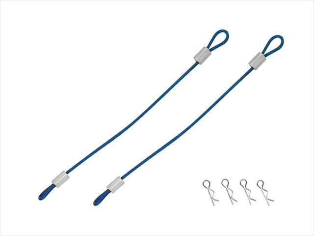 �磻�䡼�եܥǥ��ԥ� �磻�䡼Ĺ80�ߥ� ���ߥ�֥롼 Body pin with wire (wire length 80 mm) TAMIYA Blue