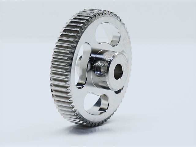 64p Ķ�ť���ߥԥ˥��󥮥� 58T �ܥ��󥳡��� 64p Carbide Aluminum pinion gear 58T boron coat