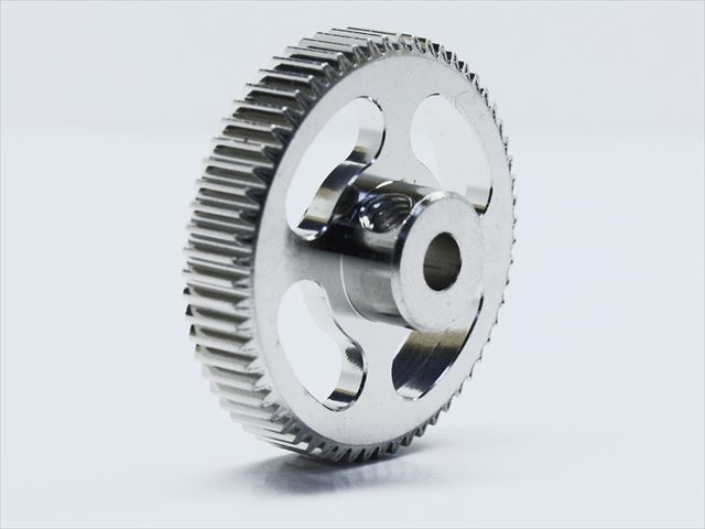 64p Ķ�ť���ߥԥ˥��󥮥� 60T �ܥ��󥳡��� 64p Carbide Aluminum pinion gear 60T boron coat