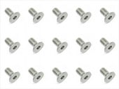 3��6 ���ƥ�쥹�إå������ӥ� 15���� 3��6 Stainless steel hex Flat Head Screw (15 pcs.)