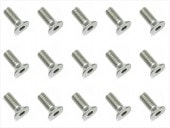 3��8 ���ƥ�쥹�إå������ӥ� 15���� 3��8 Stainless steel hex Flat Head Screw (15 pcs.)