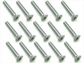3��16 ���ƥ�쥹�إå������ӥ� 15���� 3��16 Stainless steel hex Flat Head Screw (15 pcs.)