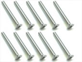 3x25 ���ƥ�쥹�إå������ӥ� 10���� 3x25 Stainless steel hex Flat Head Screw (10 pcs.)
