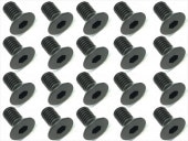 3x6 ��������إå������ӥ� 20���� 3x6 Steel hex Flat Head Screw (20 pcs.)