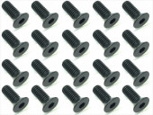 3x8 ��������إå������ӥ� 20���� 3x8 Steel hex Flat Head Screw (20 pcs.)