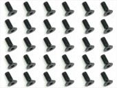 3x8 ��������إå��������ȥ��󥰥ӥ�(30����)��ƬJIS���� 3x8 Steel Steel hex Strong Flat Head Screw (30 pcs.) plate head JIS specification