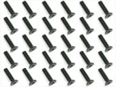3x12 ��������إå��������ȥ��󥰥ӥ�(30����)��ƬJIS���� 3x12 Steel Steel hex Strong Flat Head Screw (30 pcs.) plate head JIS specification