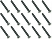 3x22 ��������إå������ӥ� 15���� 3x22 Steel hex Flat Head Screw (15 pcs.)