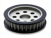 ����ߥꥢ�ס��꡼32T �֥�å� ���ߥ�TA05&�ɥꥳ��SP�� Aluminum rear pulley 32T (black) For TAMIYA TA05& Drift Conversion SP