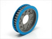�����1Way�ѥե���ȥס��꡼36T �֥롼 ���ߥ�TA05&�ɥꥳ��SP�� Aluminum 1 Way Front Pulley 36T (Blue) for TAMIYA TA 05 & Doricon SP