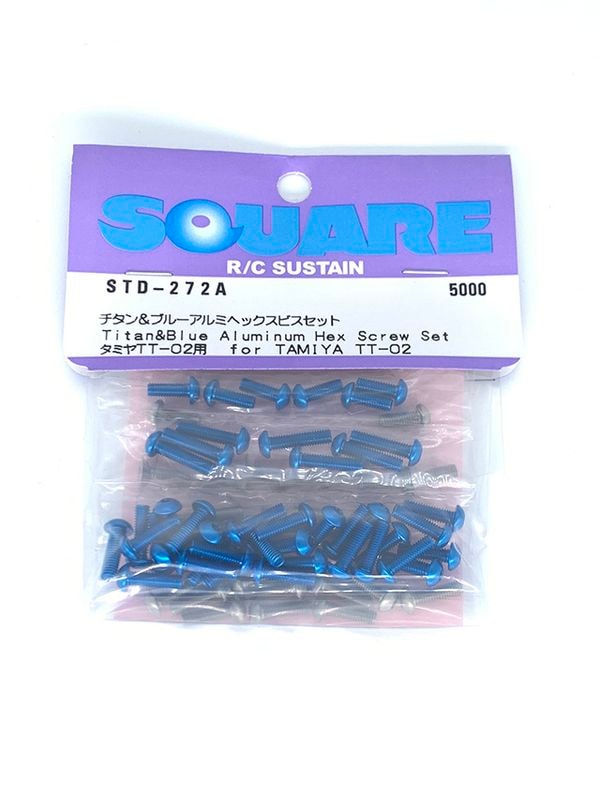��������/SQUARE/������&�֥롼����ߥإå����ӥ����å� ���ߥ�TT-02��/for TAMIYA TT-02