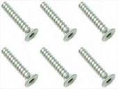 3��16 ������إå��������åԥ󥰥ӥ� 6���� 3��16 Titanium hex Flat tapping screw (6 pcs.)