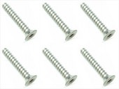 3��18 ������إå��������åԥ󥰥ӥ� 6���� 3��18 Titanium hex Flat tapping screw (6 pcs.)