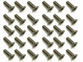 ������إå������ӥ� 30���� 3��10 Titanium hex Flat Head Screw 3��10 (30 pcs.)