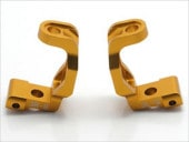 ߥեȥϥ֥ꥢ ߥTA05VDF 㥹8  Aluminum Front hub carrier (TAMIYA TA05VDF) caster eight-degree gold