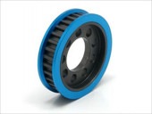 ����ߥꥢ�ǥեס��꡼31T �֥롼 ���ߥ�TA05-VDF�� Aluminum rear differential pulley 30T (blue) TAMIYA TA05-VDF